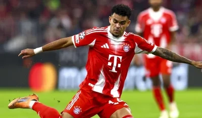 Luis Díaz, jugador del Bayern Múnich.