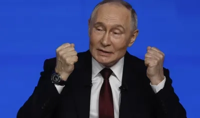 Vladímir Putin, Presidente de Rusia.