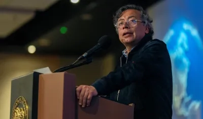 El Presidente Gustavo Petro.