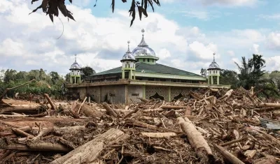 Desastres en Indonesia.