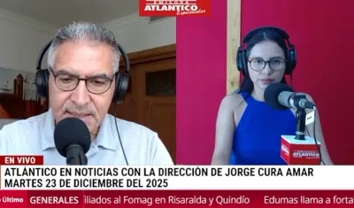 Transmisión de Atlántico en Noticias.