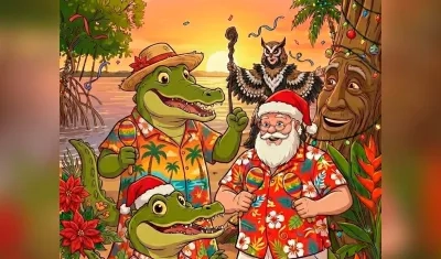 'A orillas de Navidad'. 