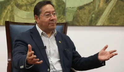 Luis Arce, expresidente de Bolivia.