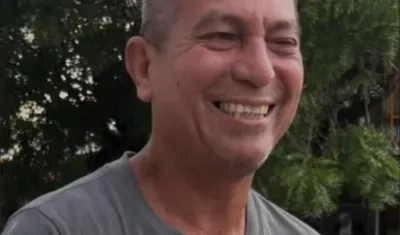 Agustín Pabón, conductor de ambulancia asesinado. 