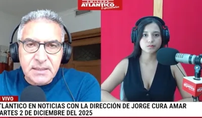 Transmisión de Atlántico en Noticias.