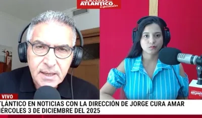 Transmisión de Atlántico en Noticias.