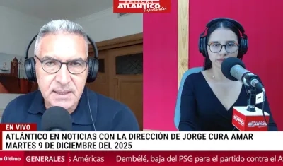 Transmisión de Atlántico en Noticias.
