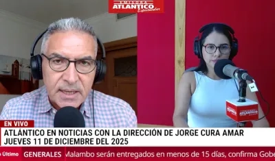 Transmisión de Atlántico en Noticias.