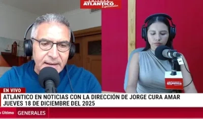 Transmisión de Atlántico en Noticias.