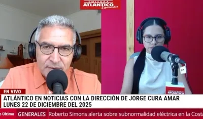 Transmisión de Atlántico en Noticias.