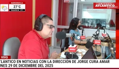 Transmisión de Atlántico en Noticias.