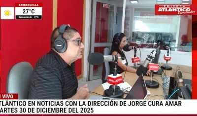 Transmisión de Atlántico en Noticias.