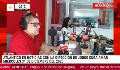 Transmisión de Atlántico en Noticias.