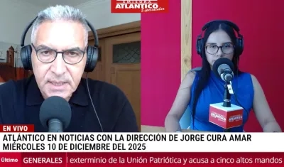 Transmisión de Atlántico en Noticias.