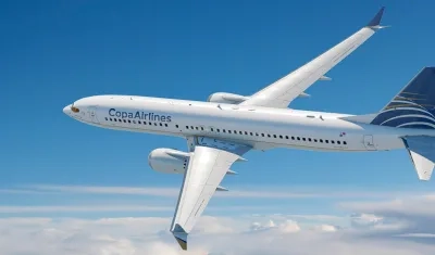 Avión de Copa Airlines. 