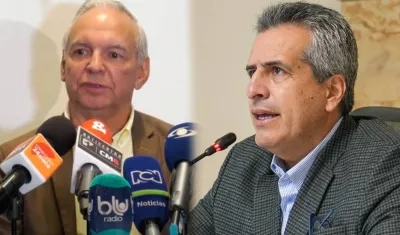 Ricardo Bonilla y Luis Fernando Velasco.