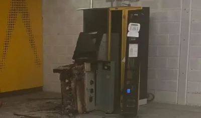 Cajero de Bancolombia hurtado.