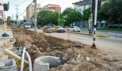 Calle 72 con carrera 46.