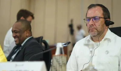 Ministro de Exteriores de Venezuela, Yván Gil.