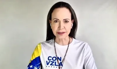 La líder opositora venezolana María Corina Machado. 