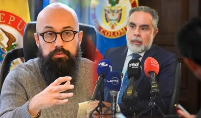 Carlos Carrillo y Armando Benedetti.