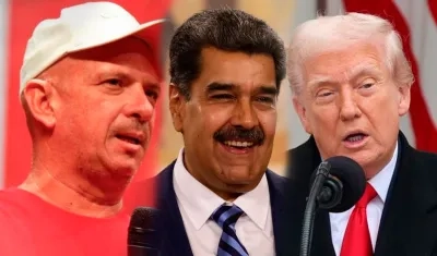 Hugo “El Pollo” Carvajal, Nicolás Maduro y Donald Trump.