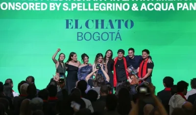 Representantes del restaurante colombiano El Chato.