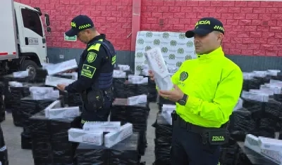 Cigarrillo de contrabando aprehendido