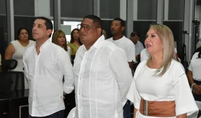 Roberto Carlos Rodríguez, Francisco Javier Sánchez y María Eugenia Rodríguez.