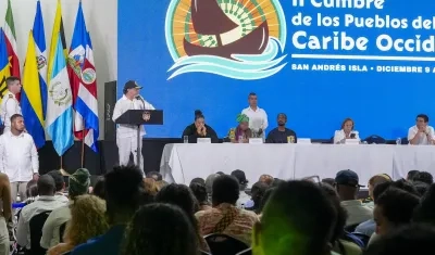 El Presidente Gustavo Petro.