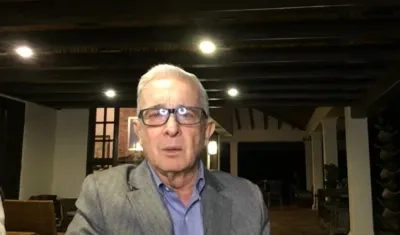 El expresidente Álvaro Uribe.