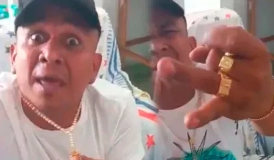 Alias 'El Negro Ober' el día que amenazó a la fiscal.