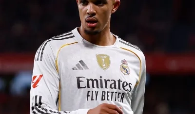 Alexander Arnold, lateral derecho del Real Madrid.