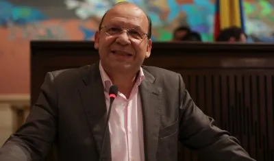 Germán Ávila, ministro de Hacienda.