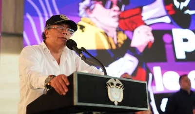 Gustavo Petro, Presidente de Colombia. 