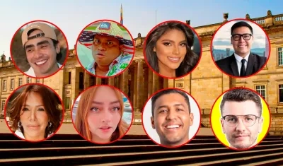 Algunos de los influencers que aspiran al Congreso.