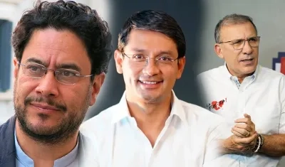 Iván Cepeda, Camilo Romero y Roy Barreras.