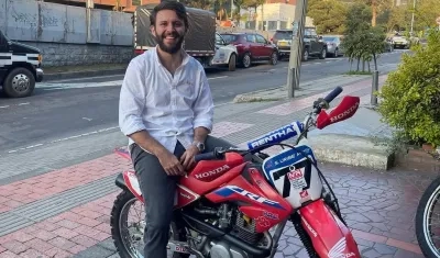 El joven barranquillero Jean Claude Bossard.