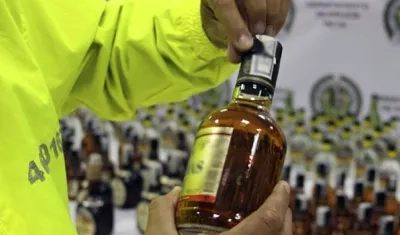 La venta de licor adulterado se incrementa en esta temporada decembrina. 