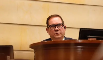 Lidio García, presidente del Senado.