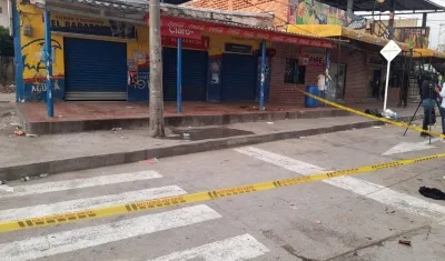 Lugar donde sucedió la masacre.