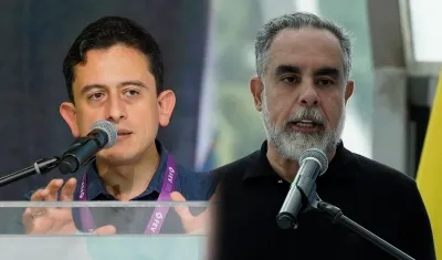 Luis Carlos Reyes y Armando Benedetti.