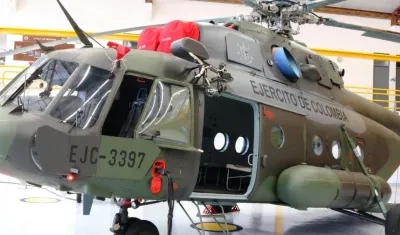 Helicóptero MI-17.