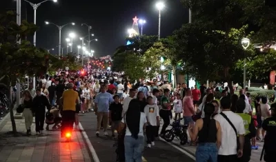 Visitantes Gran Malecón