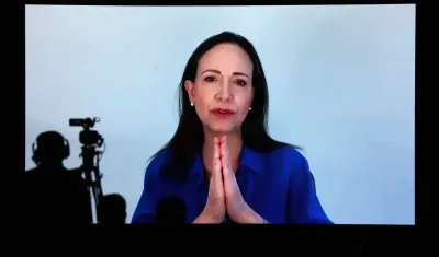 La líder opositora venezolana, María Corina Machado.