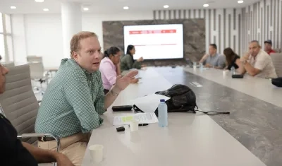 El secretario jurídico del Departamento, Rachid Náder Orfale.