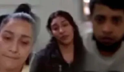 Paola Acevedo, Evelin Gómez y Juan David Ceballos