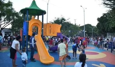 Nuevo parque en Siete de Abril