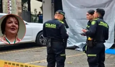 María Victoria Correa Ramírez, en el círculo, una de las víctimas.