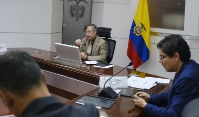 El Presidente Gustavo Petro.